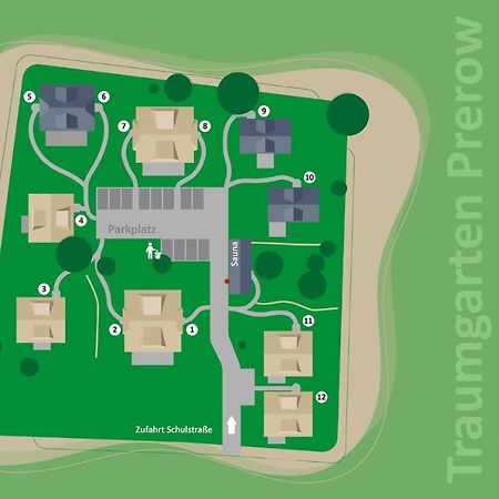 Traumgarten Villa Sanftmut Prerow Ngoại thất bức ảnh